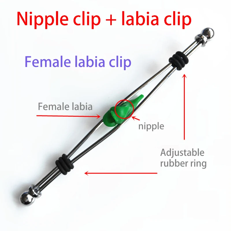 

Adjustable Nipple Clip Bdsm Labia Clip Bondage Boobs Stimulation Flirting Fetish Sex Toys for Couples Accessories