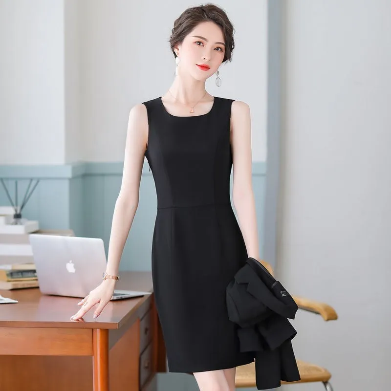 

Fashion Elegant Purple Spring Summer Formal Women Business Suits with Dress and Blazer Coat for Office Ladies Work Wear Blazers