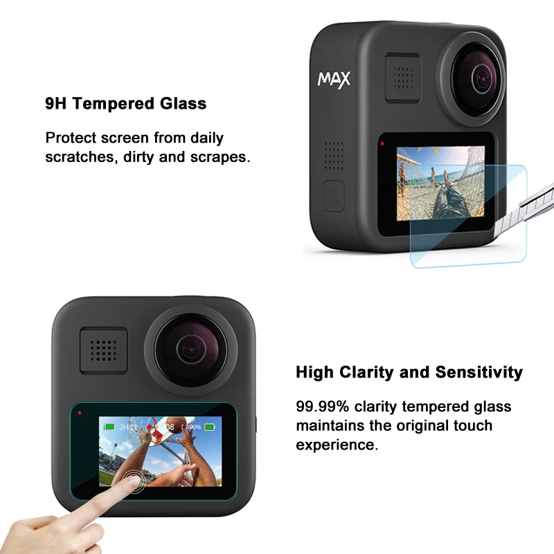 Защитный чехол из алюминиевого сплава для GoPro MAX 360 металлический корпус + крышка