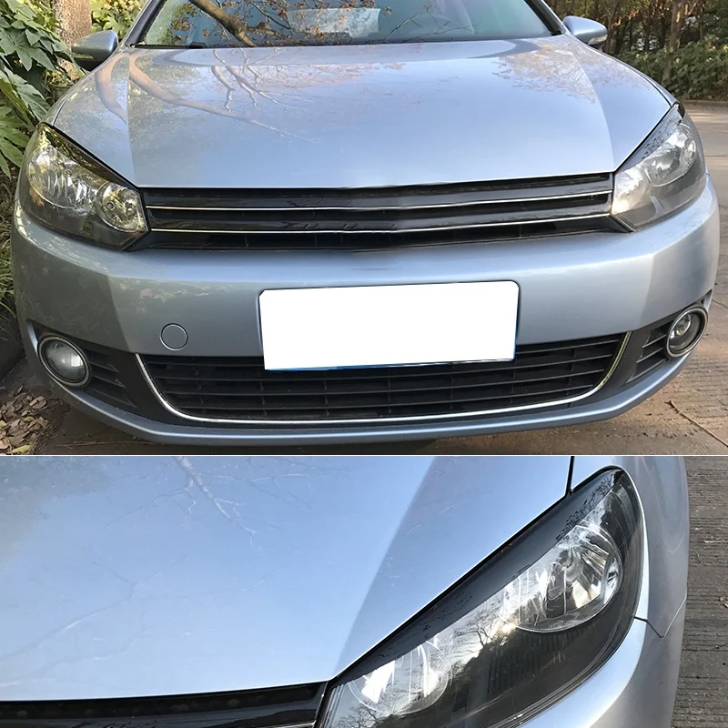 Декоративная наклейка для автомобильных фар Volkswagen Golf 6 Mk6 Vi аксессуары стайлинга