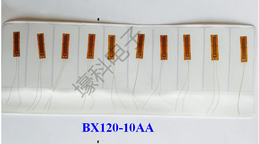 

10 Foil Resistance Strain Gauges/strain Gauges/normal Temperature Strain Gauges BX120-10AA (10X2)