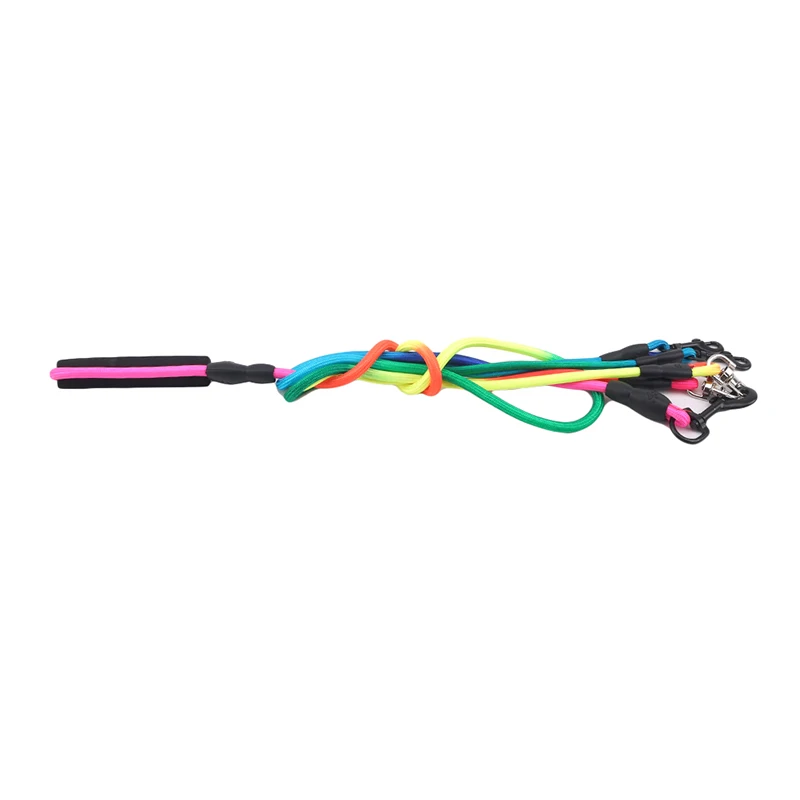 Нейлоновые двойные поводки съемные для домашних животных скалолазание пенная