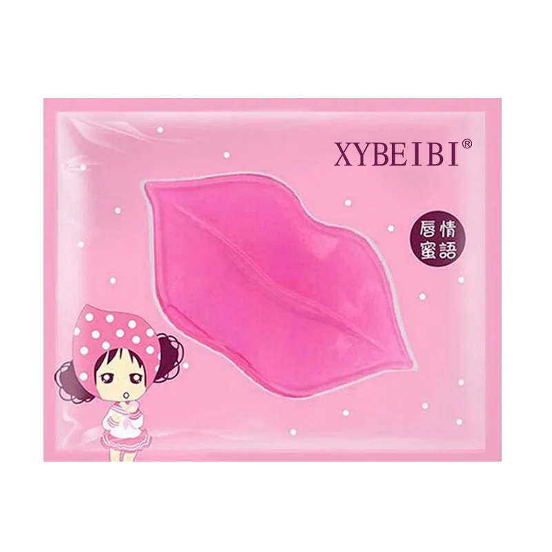 

Xybeibi exfoliating moisturizing nourishing crystal bone collagen cosmetics Pink Lip Mask