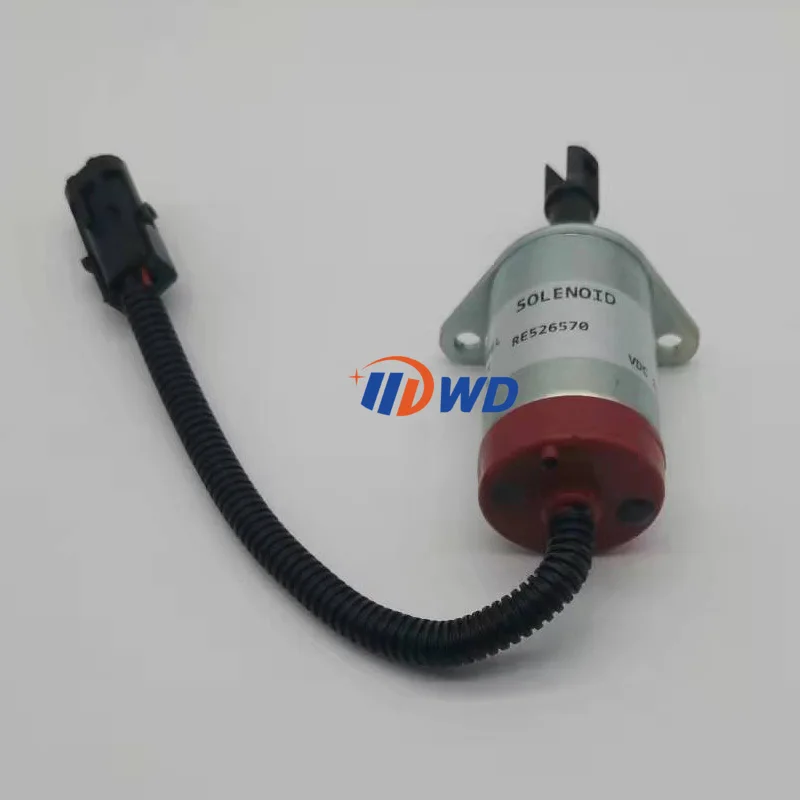 

Stop Solenoid RE526570 12V for John Deere 2.4L 2.4 4024TF TF270 4024 3.0L 3.0 Engine 313 315 317 325 332 CT322 CT332