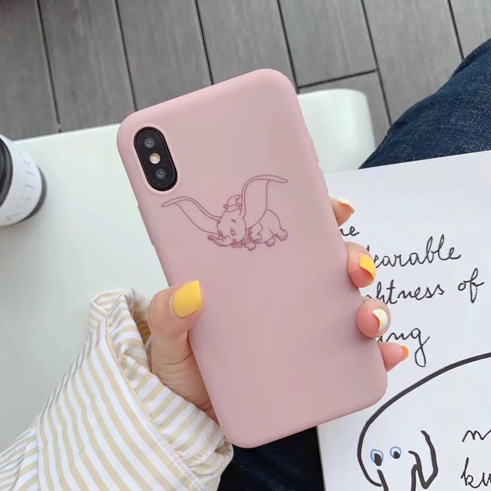 Милый чехол с Микки Маусом для iphone XS MAX XR X 7 8 Plus, силиконовый мягкий ТПУ чехол с принтом s для iphone 6 6s SE 5S 5 - Цвет: as picture shown