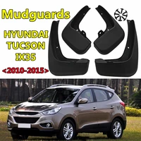 4pcs Car Exterior Parts Mudguards For HYUNDAI Tucson IX35 2010-2015 Auto Wheel Tire Mud Flare Flaps Replace Fender Splash Guards