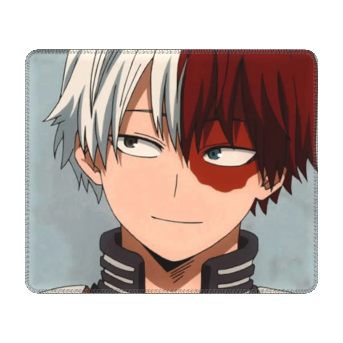 

Shoto Todoroki Mouse Pad Square Anti-Slip Rubber Mousepad for Gamer Laptop Pads Boku No Hero Academia Anime Computer Mouse Mat