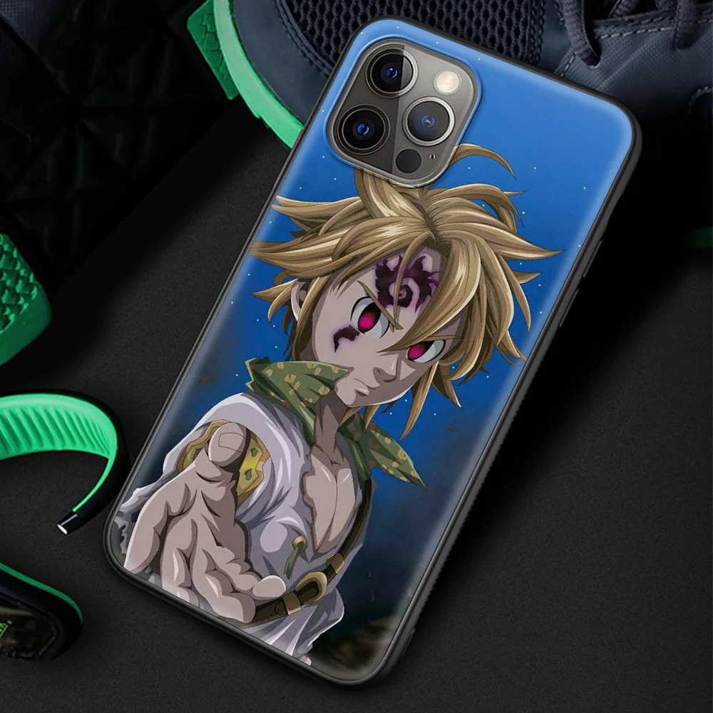 

Meliodas Anime Luxury Silicone TPU Case for iPhone 12 11 Pro MAX 7 8 6 6S Plus XR X XS MAX SE 2020 Phone Coque Shell