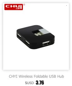 USB chyi C HUB 3,0 3 порта с TF кардридером Тип C 3,1 концентратор адаптер для MacBook, Surface Pro 6 Аксессуары