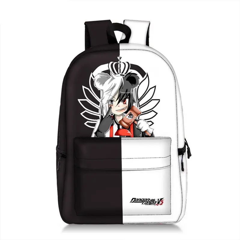 Рюкзак Danganronpa Monokuma ранец с аниме мультяшным персонажем сумка на плечо
