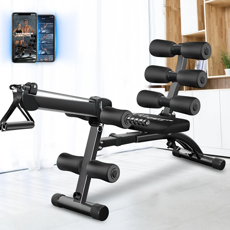 

Foldable weight bench Mutifuntional Dumbbell Bench Adjustable Sit-up Rowing Bench Exercise Men Fitness sport fitness men
