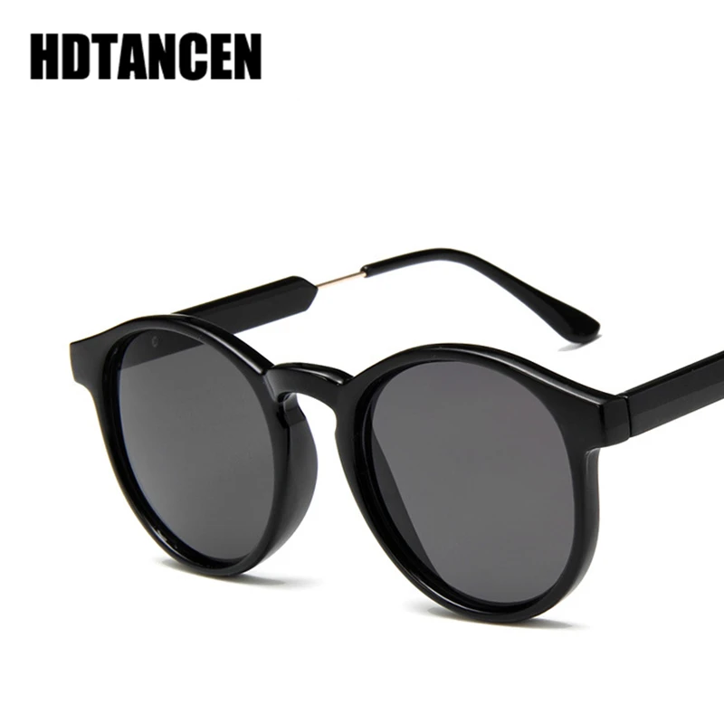 

HDTANCEN Ретро Круглые Солнцезащитные очки для женщин и мужчин фирменный дизайн прозрачные женские солнцезащитные очки мужские Oculos De Sol Feminino ...