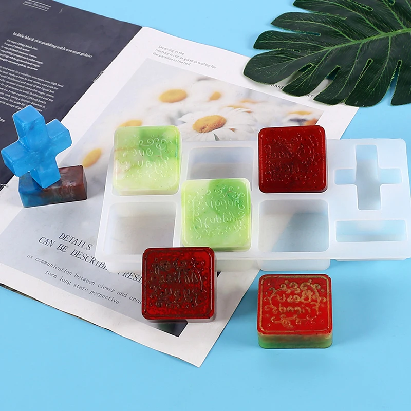 

DIY Silicone English Seal Mold English Letter Decor Cake Tools Epoxy Mould