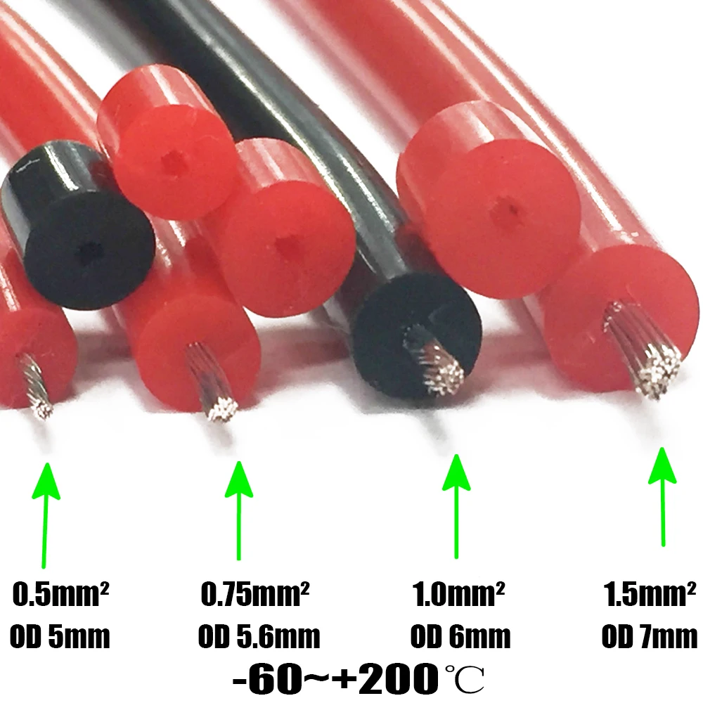 Гибкий медный кабель из луженой меди силиконовый провод высокого напряжения