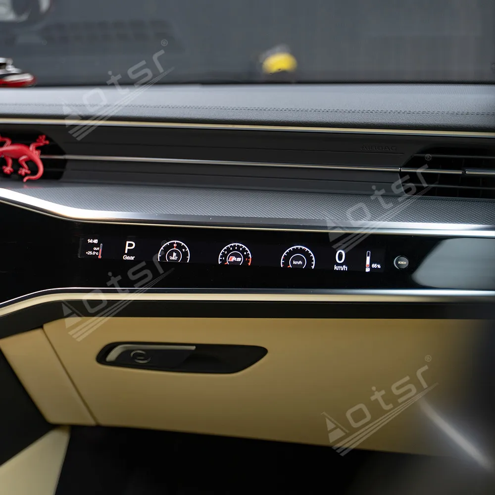 Для Audi A4 A5 Q7 A6 A7 LCD Android 9 0 автомобильный приборной панели дисплей головное