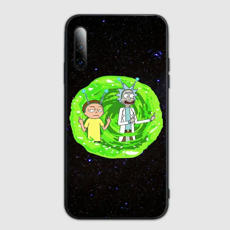

Lovely Ricks Cartoon Mortys Phone Case For Redmi note 4 9 6a 4x 7 5 8t 9 plus pro Cover Fundas Coque