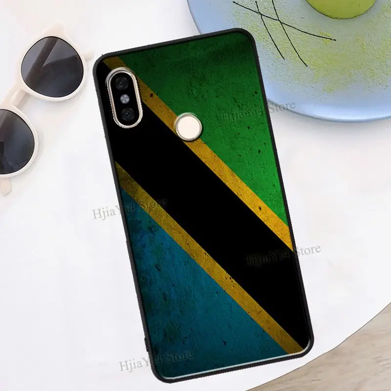 Герб оружия с флагом Танзании для Redmi Note 11 Pro Чехол телефона 10 7 8 9 10S 9S 9A 9T 9C |