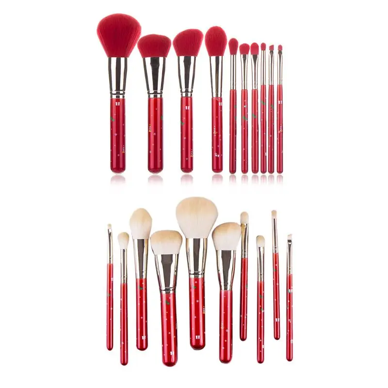 

Makeup Brushes Set Artificial Fiber Hair Blush Eyebrow Eye Shadow Make Up Brush X7JA