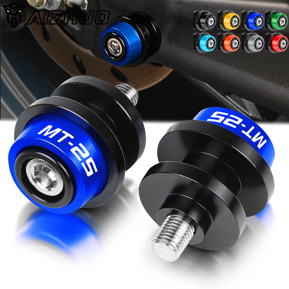 

MT-25 Мотоцикл с ЧПУ алюминиевые винты 6 мм для YAMAHA MT25 MT 25 2005-2017 2016 2015 2014 Swingarm слайдер катушки аксессуары