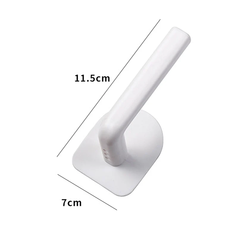 

1PC Toilet Paper Holder Cup Pot Lid Shelf Multifunction Wall Storage Punch-free Seamless Stickers Hook For Kitchen Bathroom Tool