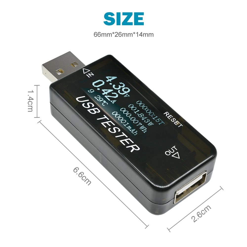 USB тестер емкости для зарядного устройства 5 в 9 12 В 24 30 с ЖК дисплеем|Измерители