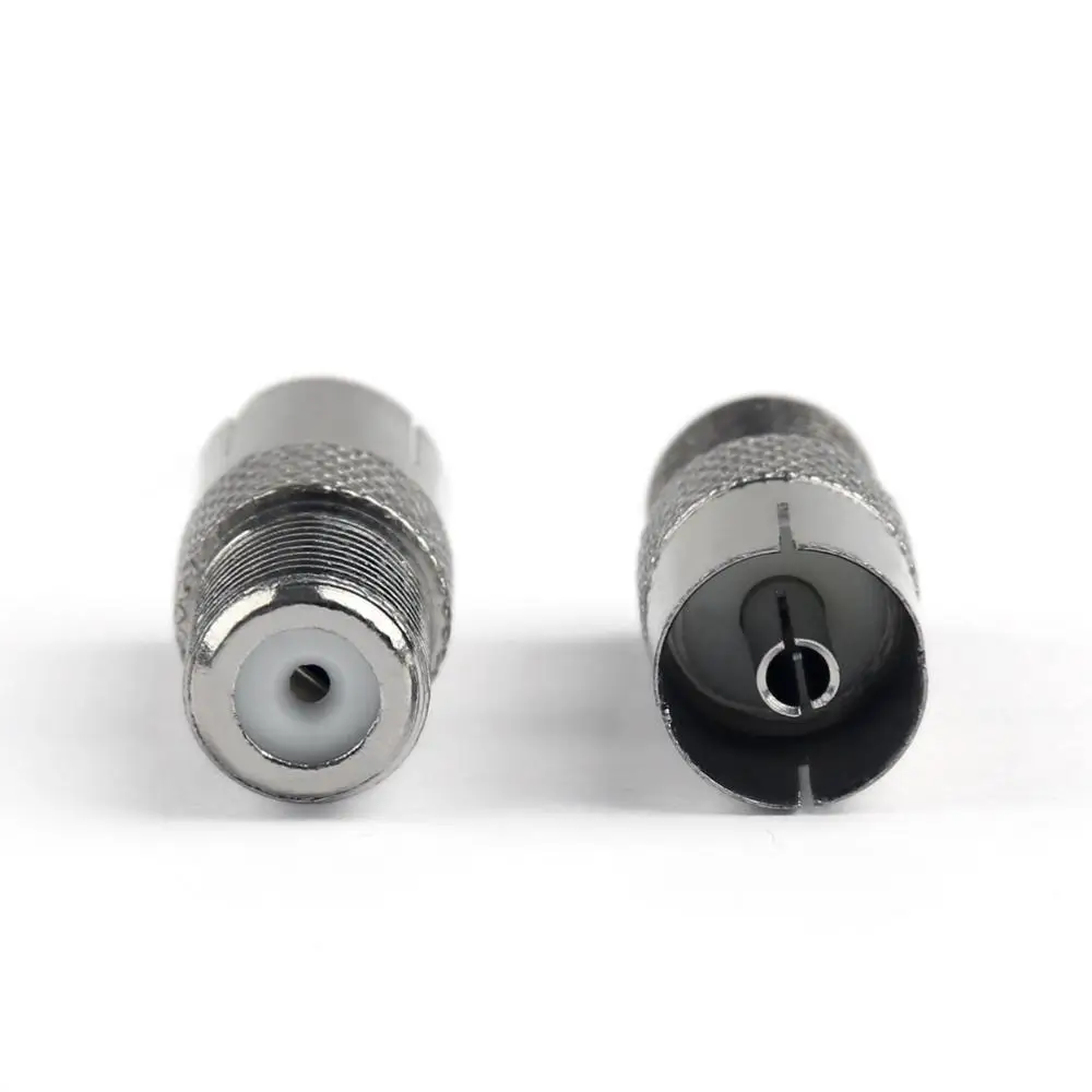 

Areyourshop 100 шт., гнездовой разъем PAL RF для коаксиального ТВ-кабеля, разъем адаптера F-типа