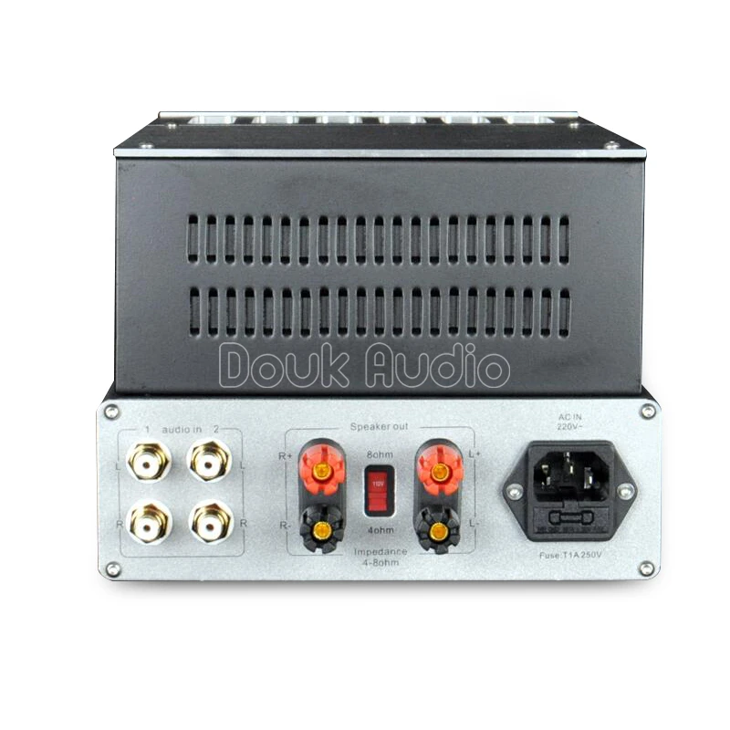 Усилитель мощности Douk Audio 6S6 с вакуумной трубкой Hi-Fi встроенный Настольный