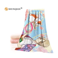 microfiber towels custom natsumes book of friends face towelbath towel size 35x75cm 70x140cm for family travel