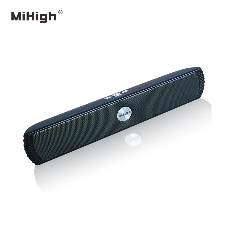 Bluetooth стереоколонка Maiha портативная Hi Fi колонка с хорошими басами поддержка TF AUX USB