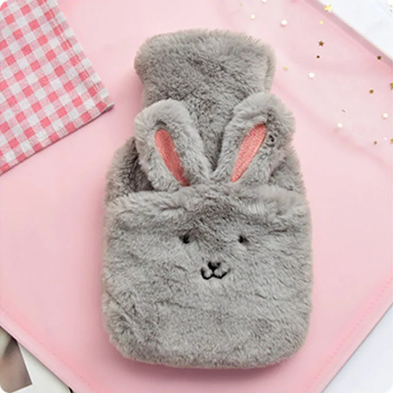 Крышка для бутылки с горячей водой Saim мультяшная плюшевая милая сумка подогрева