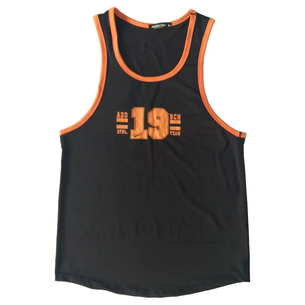 Майка мужская быстросохнущая Спортивная рубашка без рукавов для воркаута