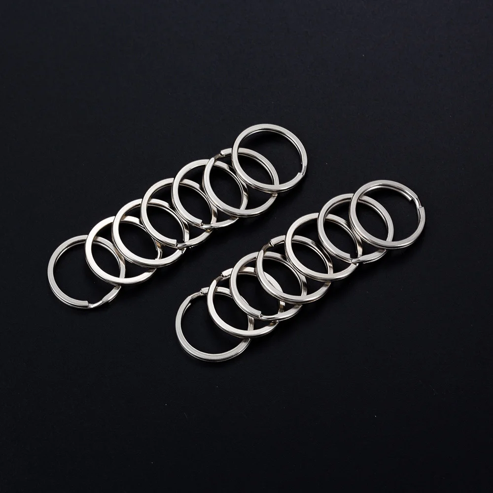 

200pcs 5-Size Fishing Tools Stainless Steel Fishing Split Rings Double Loop Connectors Tackle Fishing Accessories
