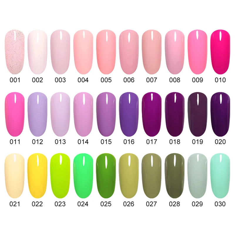 Гель-лак для ногтей MorCat зеленая серия цветовая полировка желтая основа