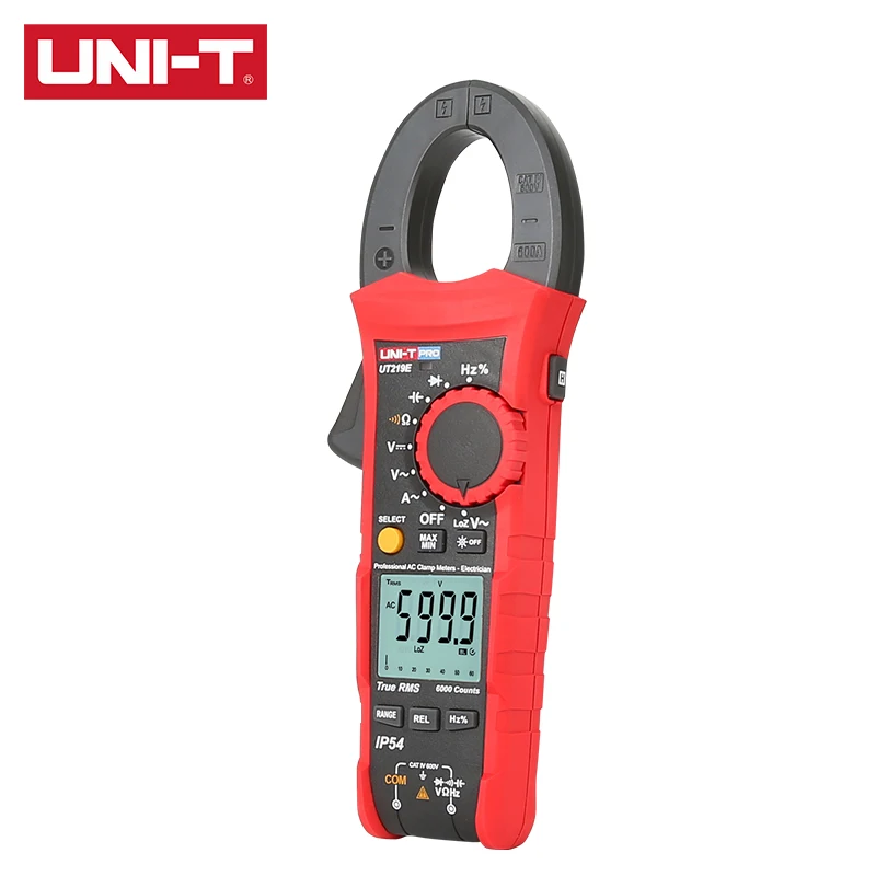 UNI T UT219E/UT219M/UT219DS Профессиональный клещи True RMS LoZ вход для призрак прибор измерения