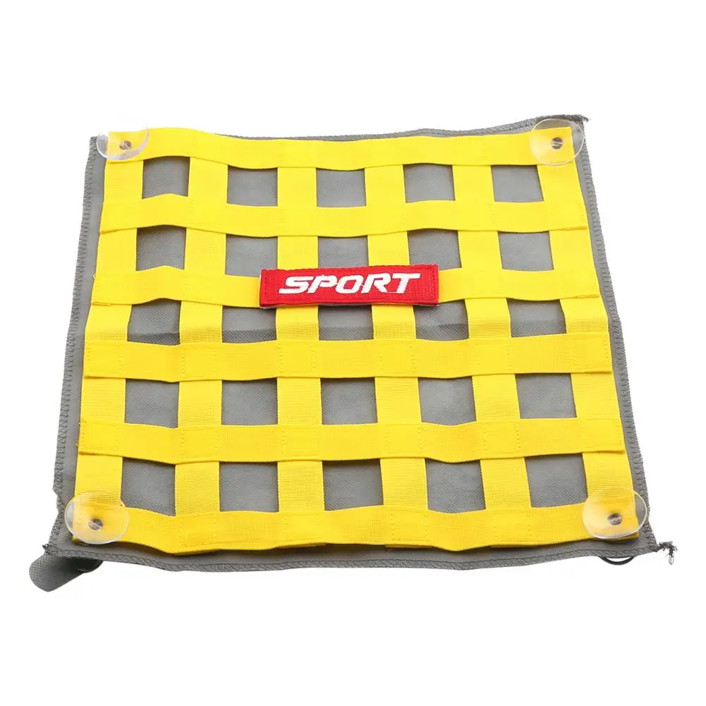 

Car Window Shade Car Window Camping Screen Racing Car Window Net 13.4*13.4 Inches Car Rally Racing Safety Equipment Fit Univers