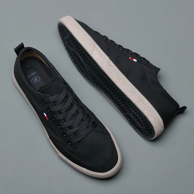 YIGER Новая мужская обувь из каванов Вулканизированная повседневная лоферы на