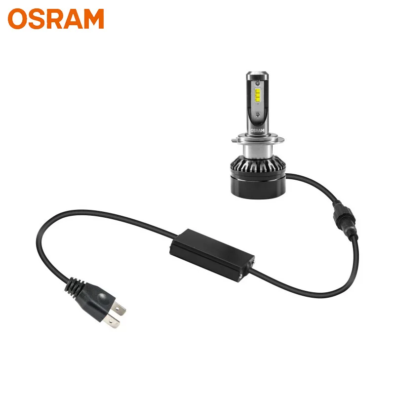 Лампа Ксеноновая OSRAM СВЕТОДИОДНЫЙ H7 светодиодный расклинивающий HL фары 12V 6000K холодный белый свет лампы для автомобилей авто Hi Lo луч 50% более яркий 15210CW(двойная