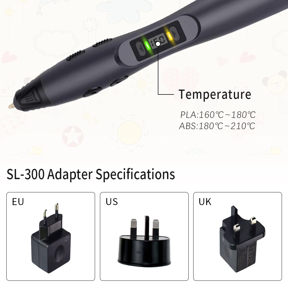 Enotepad 3D печатная ручка SL 300 лучший подарок на день рождения для детей популярный