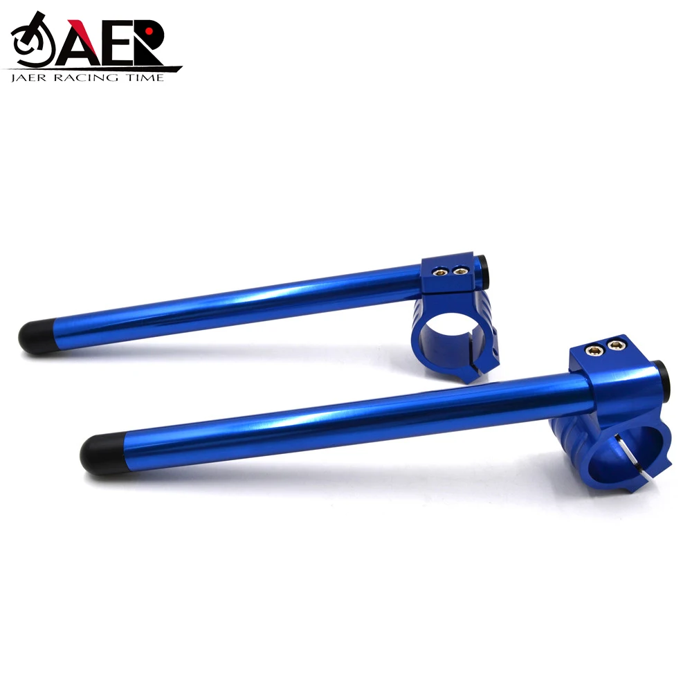 

JAER 41mm Motorcycle Handlebar Fork Handle Bars Clip ons for Suzuki SV650 GSF400 GSF600 Bandit GSX 600 750 1100 7/8" Handlebar