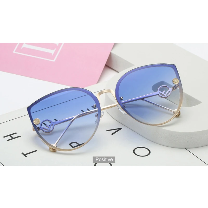 Солнцезащитные очки DOISYER Кошачий глаз в ретро-стиле солнцезащитные большой