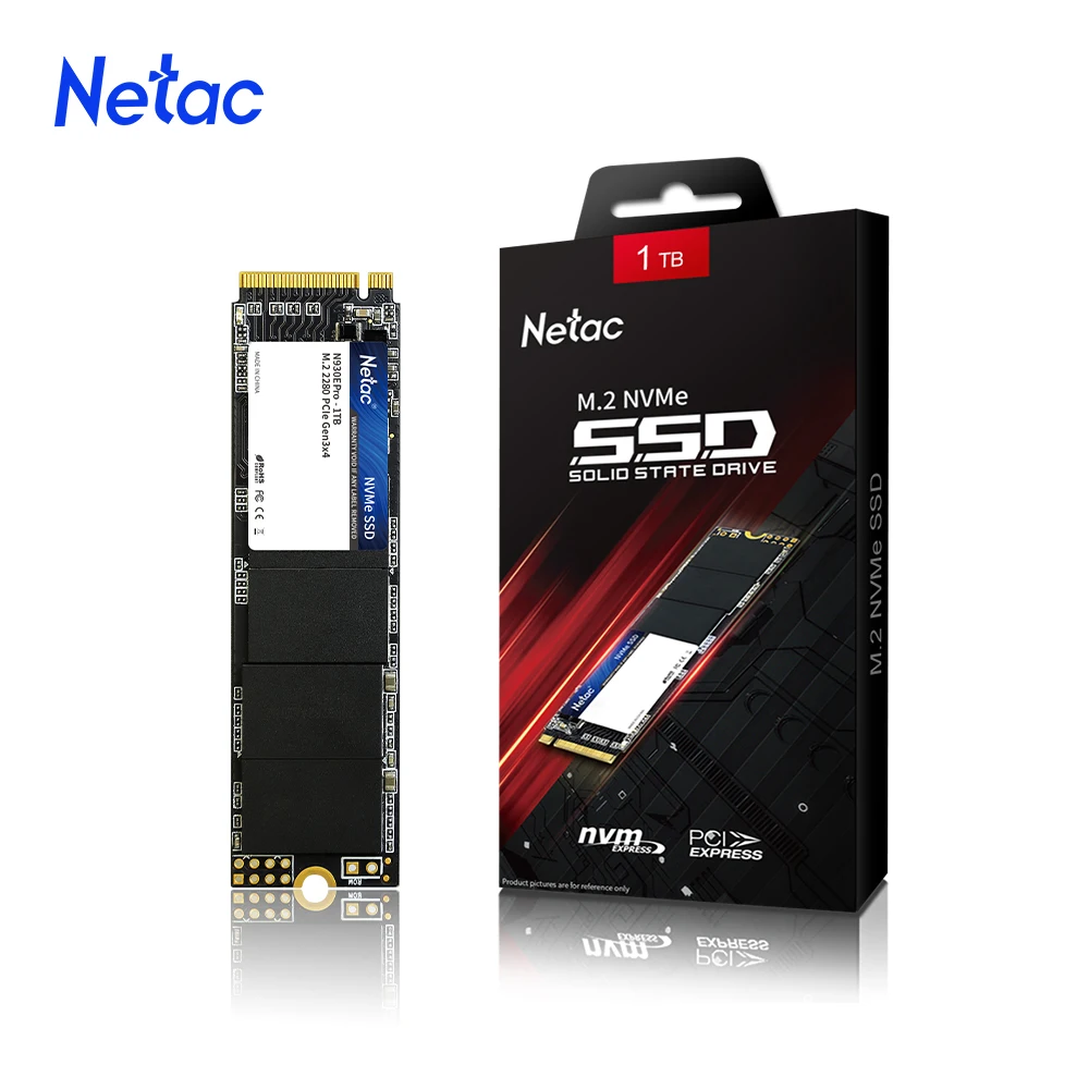 Внутренний твердотельный накопитель Netac SSD M2 1 ТБ NVME 128 ГБ 512 M.2 2280 256 жесткий диск HDD