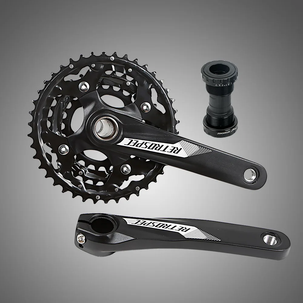 

RS полая алюминиевая горный велосипед зубчатая пластина 24-32-42t из трех предметов 30-скорости 10 скорость соответствия центральной оси Аксессуа...