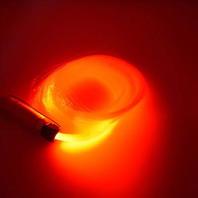 1X DC12V RGB цвет светодиодный 6 Вт волоконно-оптический светильник драйвер двигателя с 17 ключ RF пульт дистанционного управления для автомобиля б/у