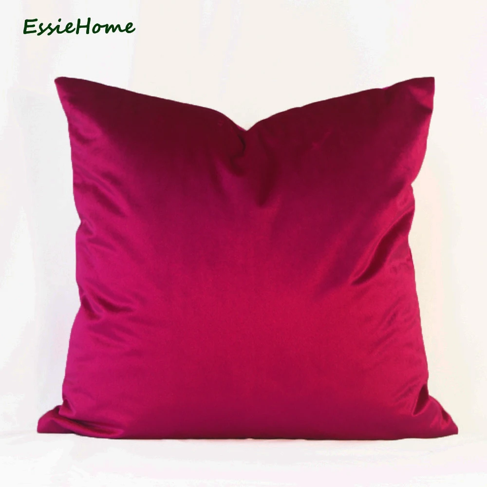 Чехол для подушки ESSIE HOME из сатина и шелка бархатный чехол полиэстера гостиной
