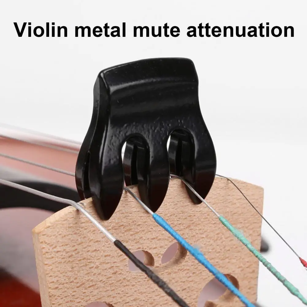 

Long Lifespan Mini Professional Metal Mute Fiddle Mute Tools for Performance