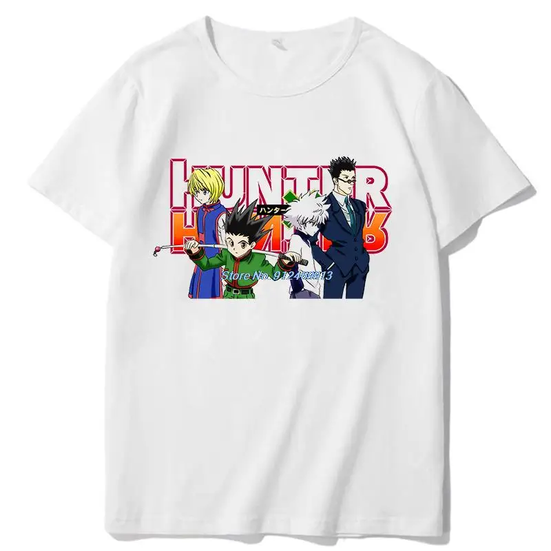 

Cartoon Anime Men's White T Shirt Men's T-shirt cotton tshirt summer fashion t shirt men Clothing