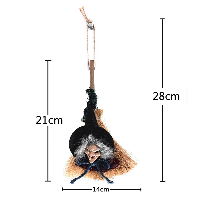 Хэллоуин Декор реквизит ведьма Besom подвесные гирлянды для двора вечерние