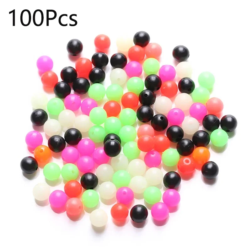 100 шт. пластиковые бусины для ловли карпа | Спорт и развлечения