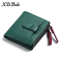 xdbolo women wallets 2020 fashion design female wallet zipper genuine leather ladies purses and wallet coin money purse