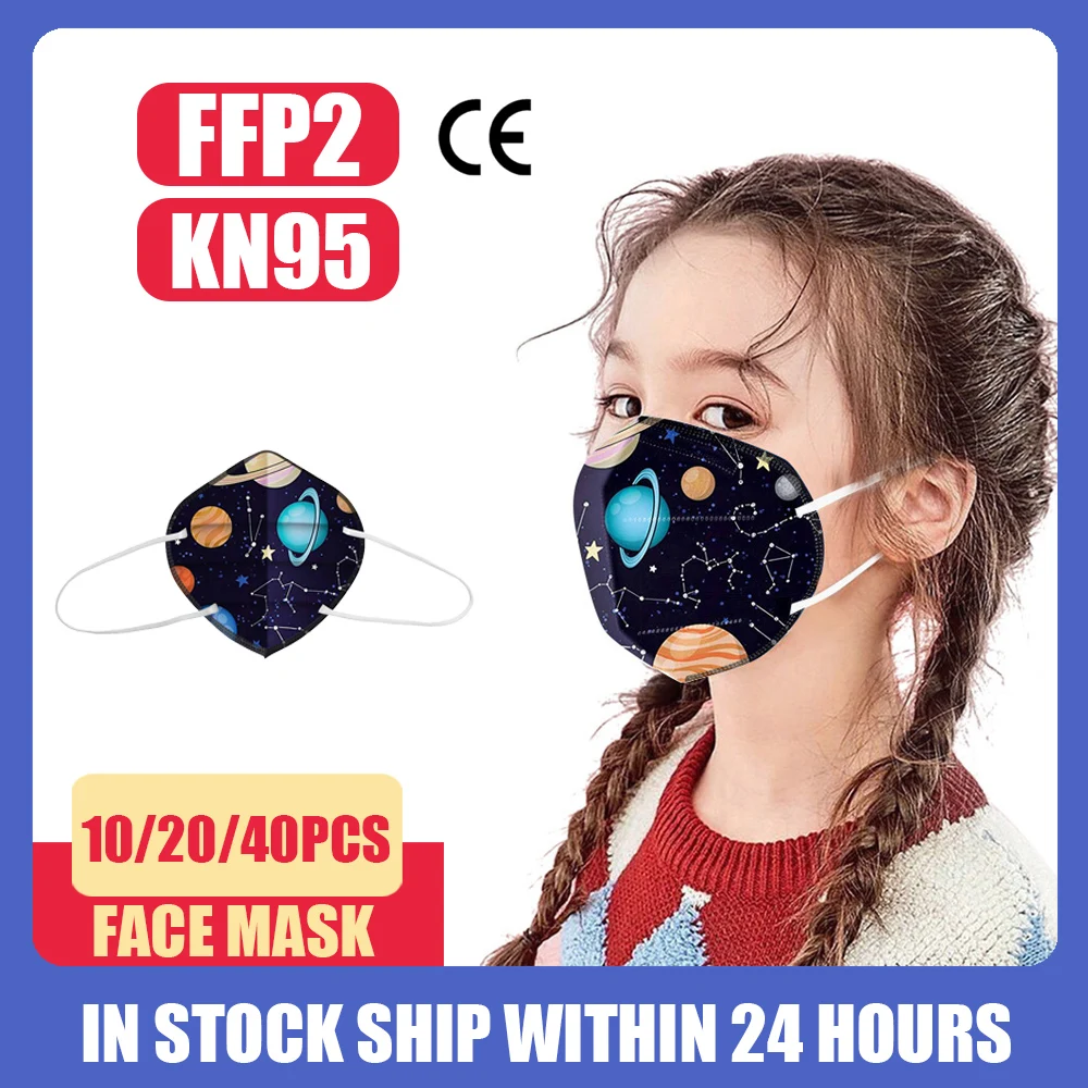 

10/20/40pcs mascarillas FFP2 KN95 Protective Mask Children masques mascaras FFP2 pm2.5 Dust Mask kn95mask ffp2mask ffpp2 fpp2